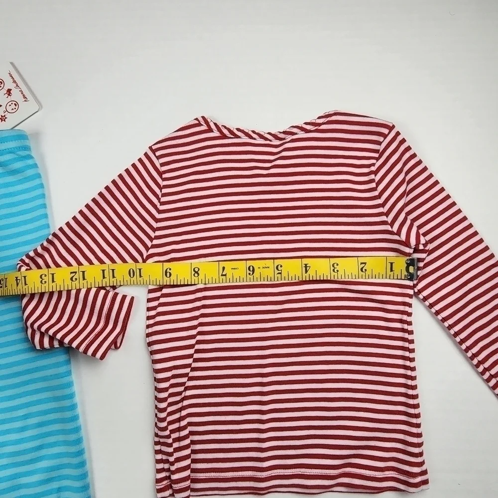 Hanna Andersson toddler girl outfit size 80 / 18 - 24 top and pants